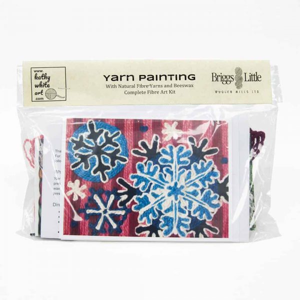 Snowflake Wool Painting Kit